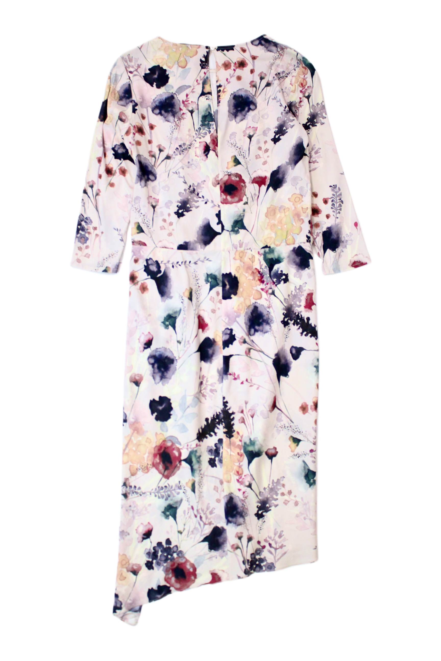 Haute Hippie - Watercolour Floral Midi