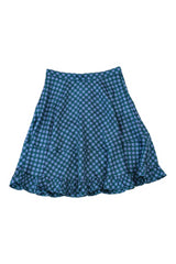 Sandro Paris - Patterned Frill Skirt