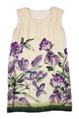 Wallace Rose - Abstract Floral Shift Dress