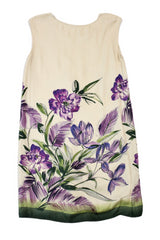 Wallace Rose - Abstract Floral Shift Dress