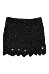 Aje - Cut Out Sequin Skirt