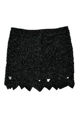 Aje - Cut Out Sequin Skirt