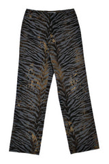 Company by Ellen Tracy - Velvet Zebra Stripe Jeans
