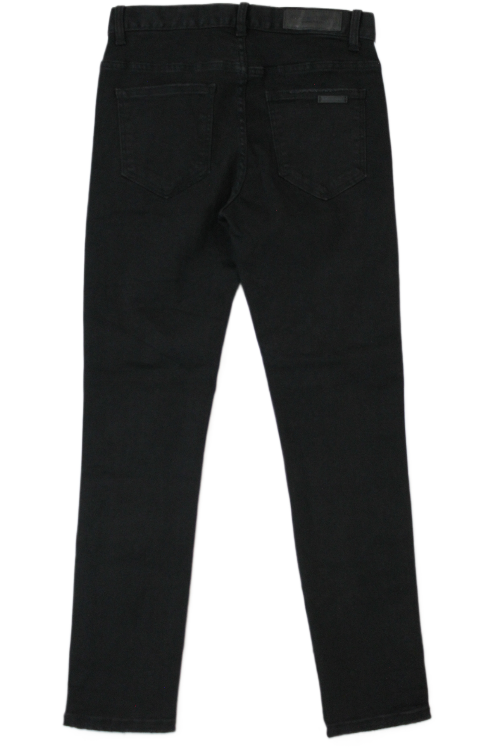 Homme + Femme Denim Wear - Text Skinny Jeans