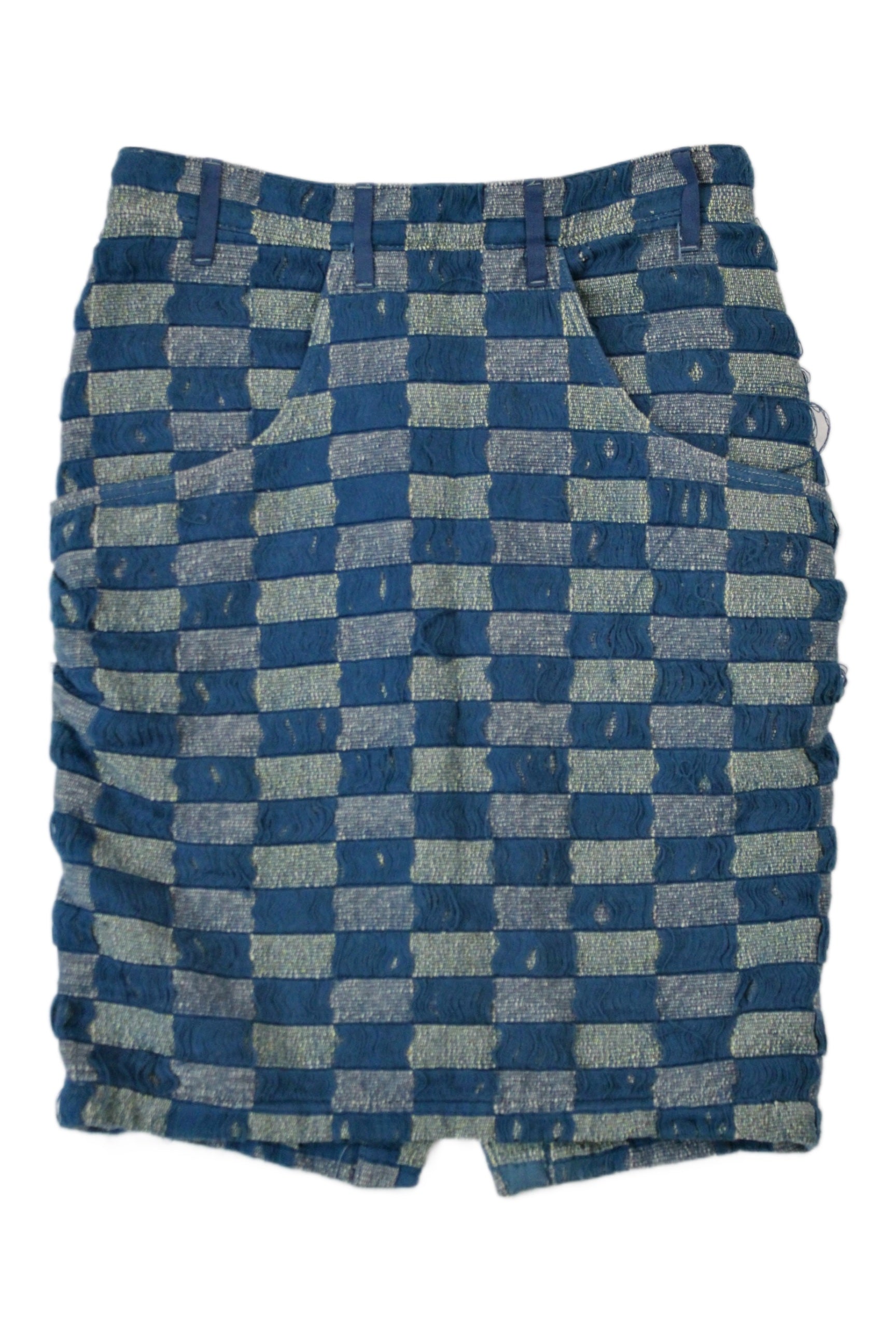 Woven Pencil Skirt
