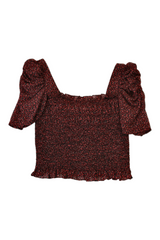 Folkie - Shirred Blouse