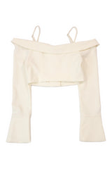 Camila Coelho - Button Front Crop