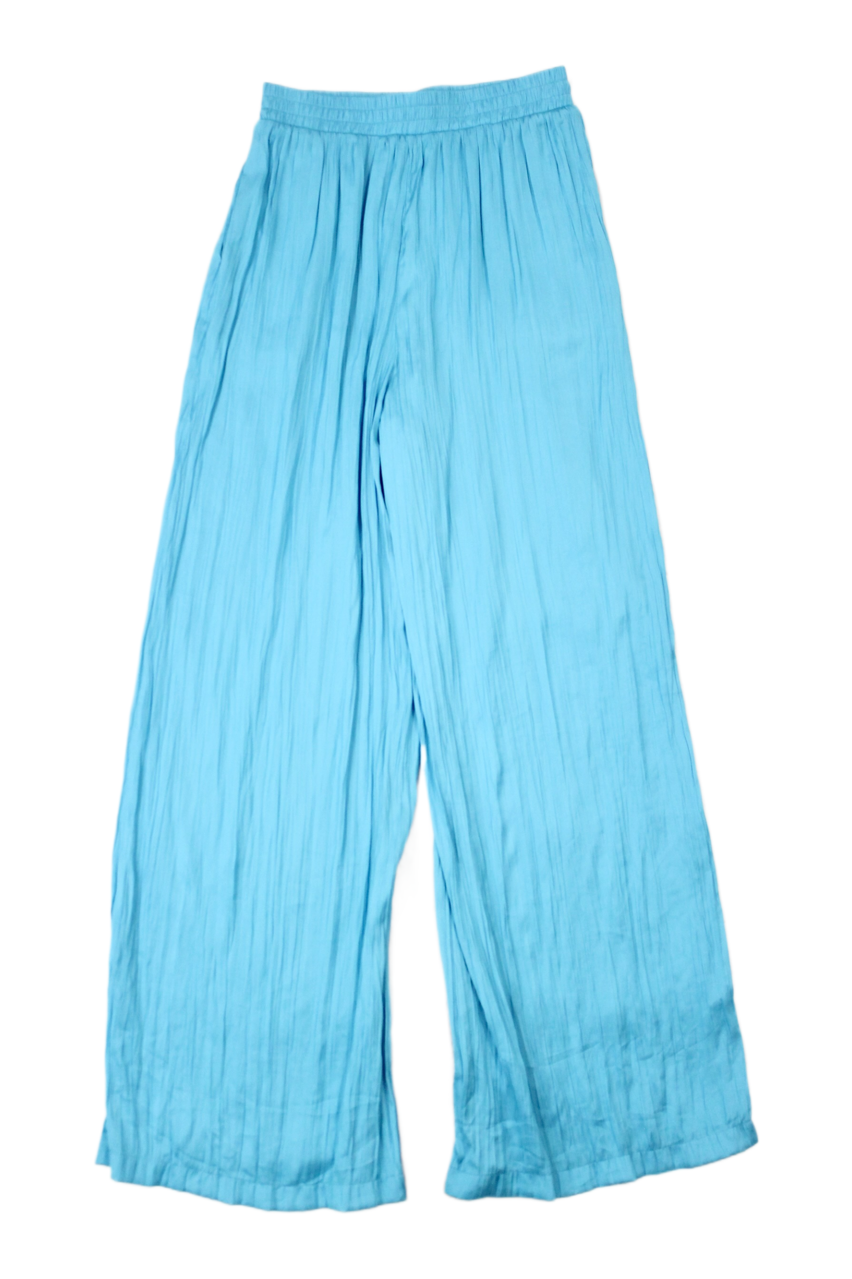 L'Agence - Plise Effect Satin Pants