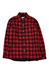 Current Elliott - Faux Sherpa Plaid Jacket