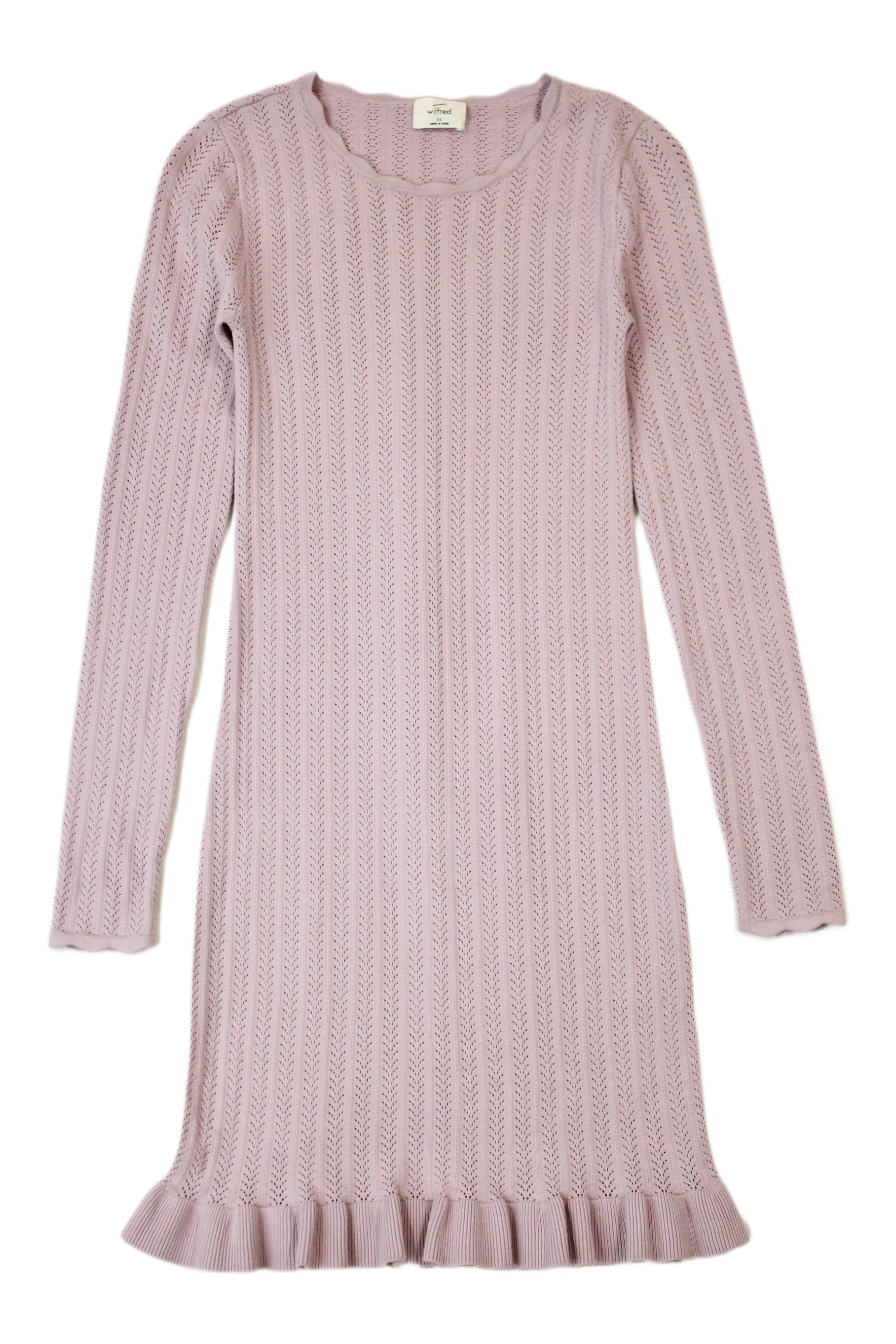 Wilfred - Pointelle Knit Dress
