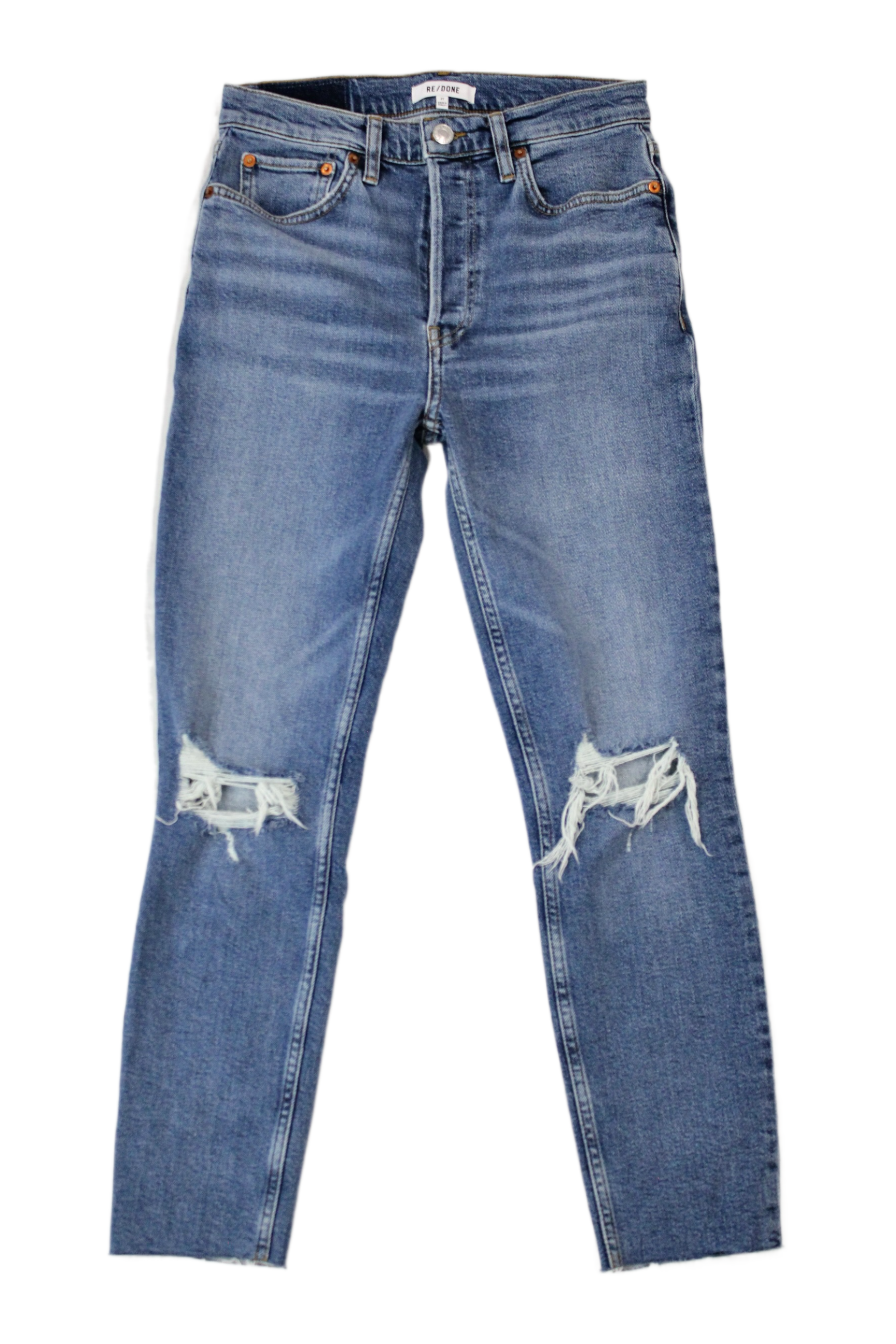 Re/Done - Ripped Knee Jeans