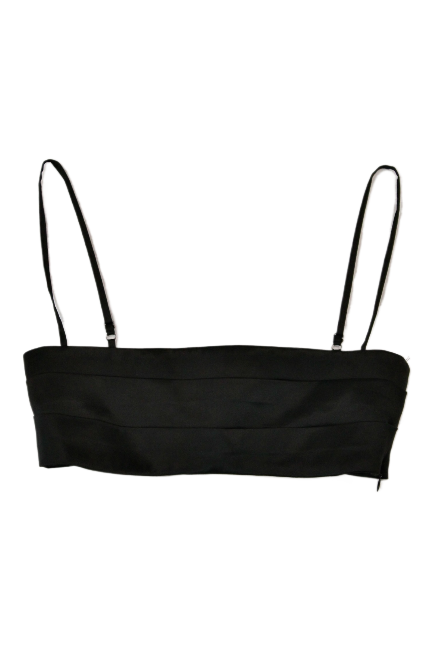 Silkhour - Pleated Satin Bandeau