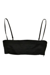 Silkhour - Pleated Satin Bandeau