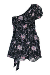 Love Shack Fancy - One Shoulder Floral Dress