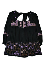 Free People - Embroidered Boho Mini