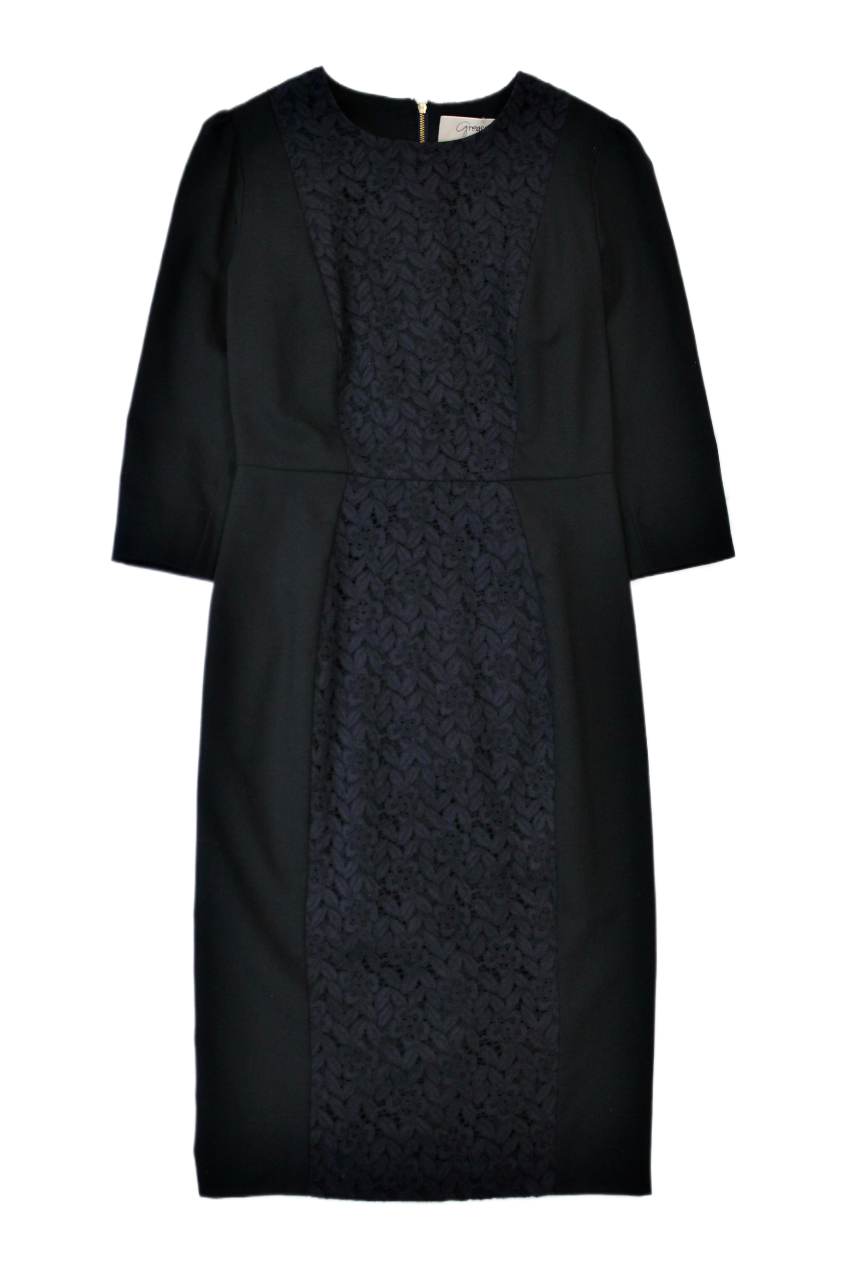 Gregory - Lace Panel Midi