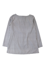 Anne Taylor - Grid Pattern Top