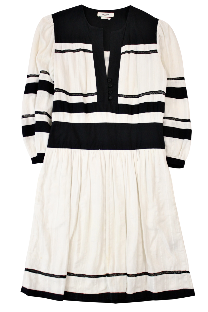 Isabel Marant Etoile - Black & White Dress