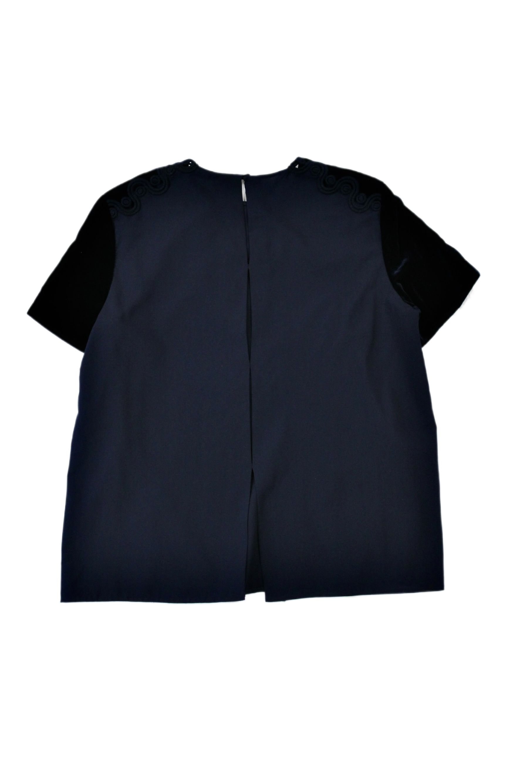 Sandro Paris - Velvet Panel Top