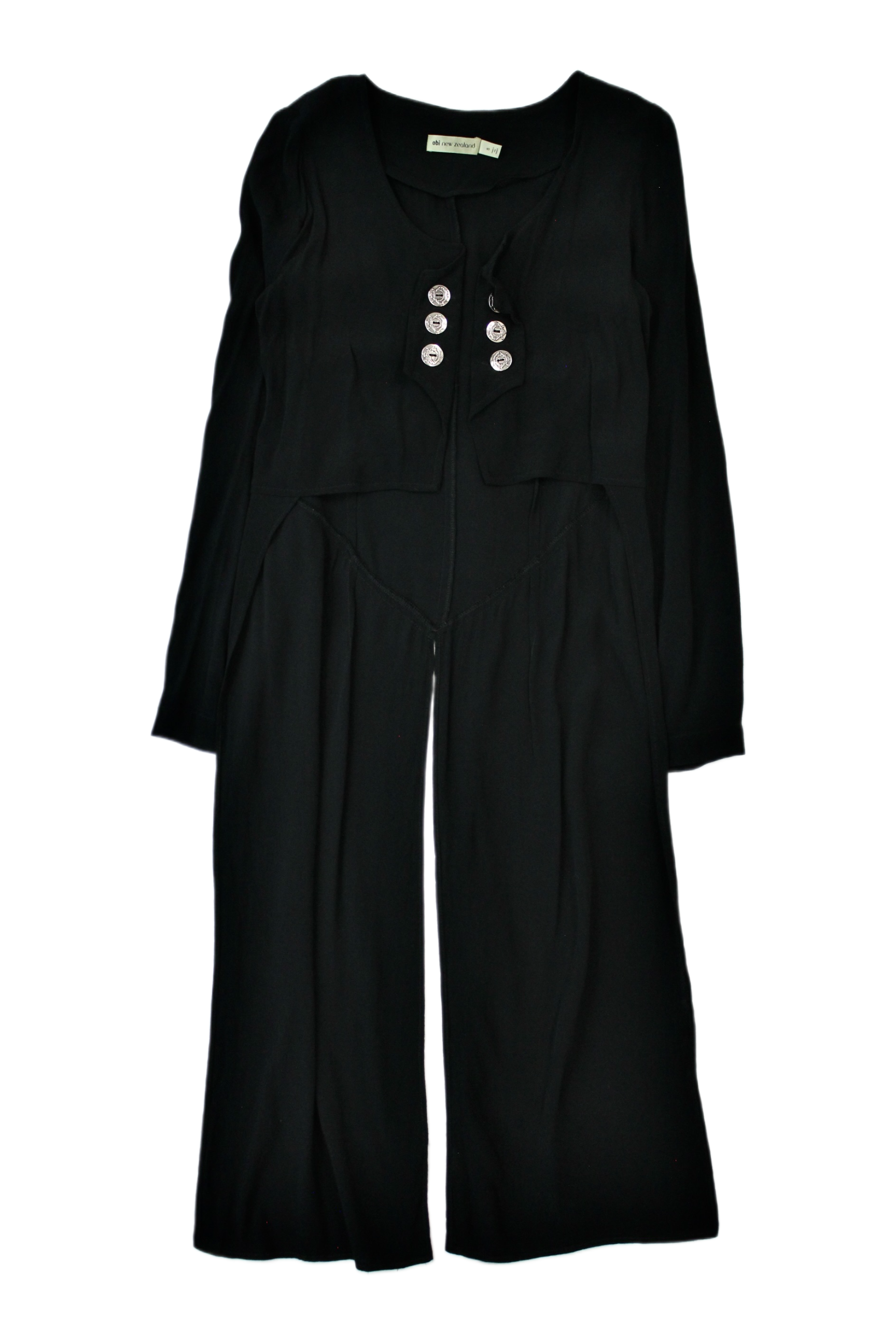 Obi New Zealand - Tuxedo Style Chiffon Jacket