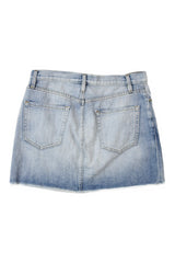 Frame Denim - Cut Off Denim Skirt