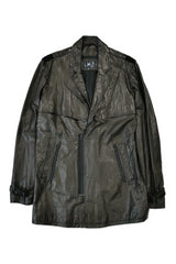 Natural Gift - Oversized Leather Jacket