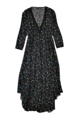 Maje - Chiffon Peace Print Dress