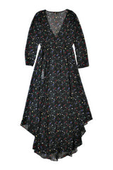 Maje - Chiffon Peace Print Dress