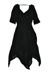 KINGA CSILLA - Studded Chiffon Dress