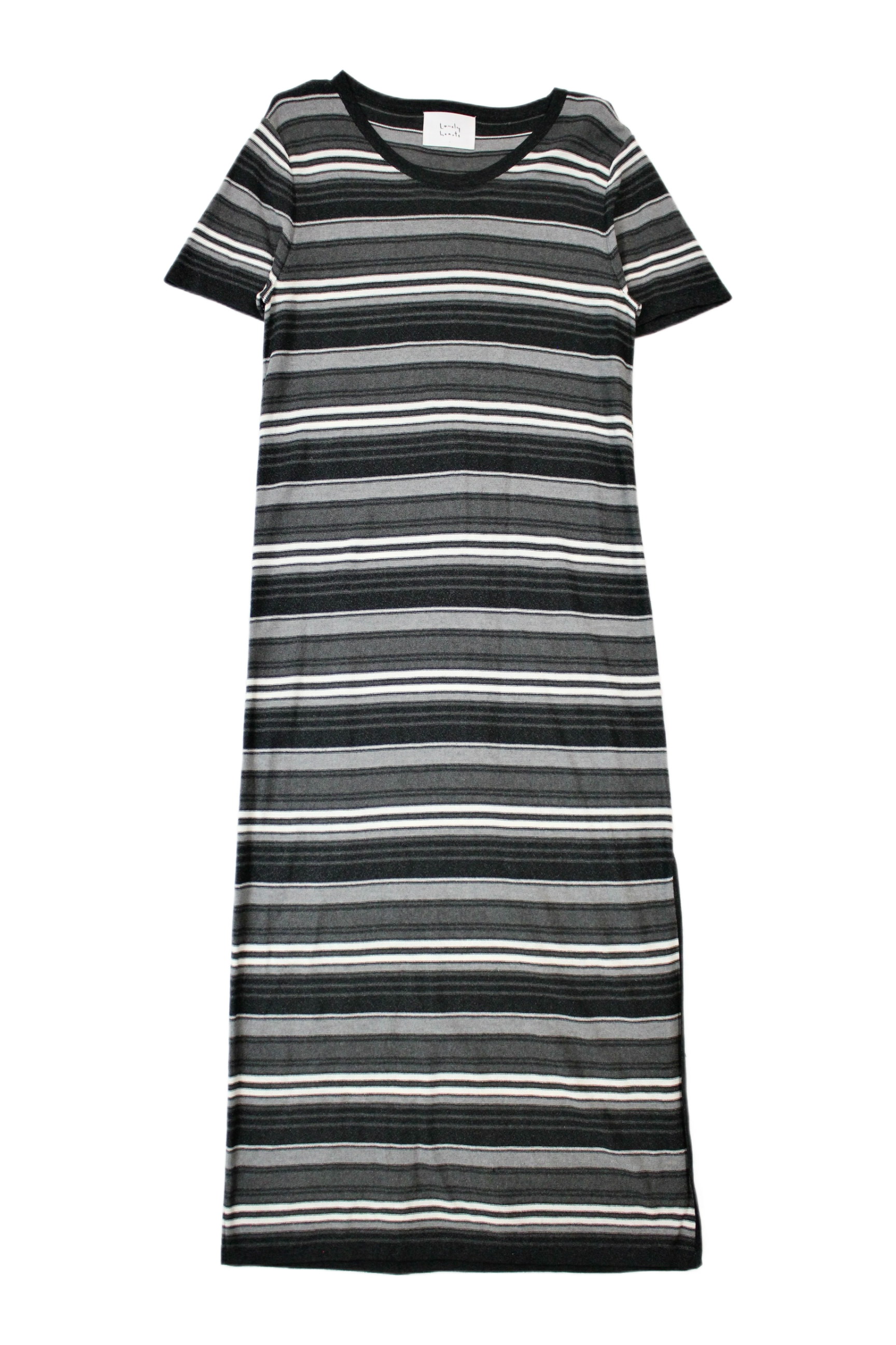 Lonely Hearts - Striped Knit Maxi
