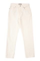 Everlane - Slim White Jeans
