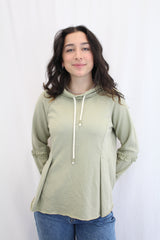 Madly Sweetly - Pleated Sweatshirt