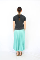 Zara - Peppermint Plisse Skirt