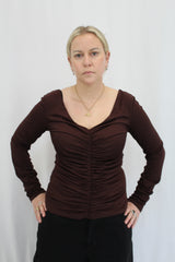 Rebe - Ruched Long Sleeve