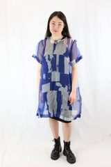 Frances - Silk Organza Mini Dress