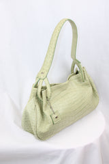 Le Tanneur - Croc Embossed Leather Bag