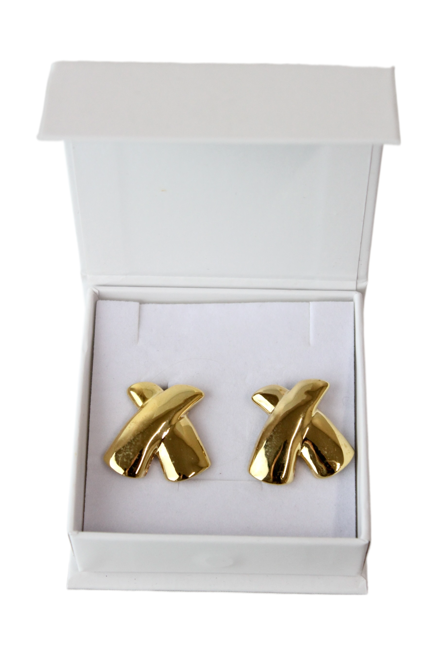 Heaven Mayhem - Gold Cross Earrings
