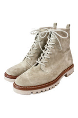 Vince - Suede Lace-Up Boots