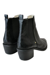 Chaos & Harmony - Reptile Texture Ankle Boots