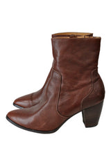 Minx - Brown Leather Boots