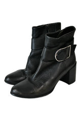 Mi Piaci - Buckle Ankle Boots
