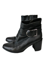 Mi Piaci - Buckle Ankle Boots