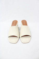 Mi Piaci - Cream Mule Heels
