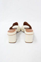 Mi Piaci - Cream Mule Heels