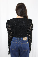 Majorelle - Alivia Lace Cropped Top
