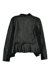 Moochi - Draped Leather Jacket