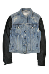 rag & bone / JEAN - Distressed Denim Jacket