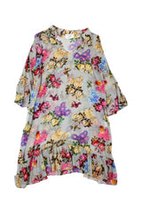 Amber Whitecliffe - Floral Chiffon Midi