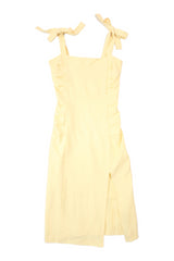 Bec & Bridge - Yellow Pleat Midi