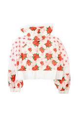 Stella Sport Adidas - Rose Print Nylon Jacket